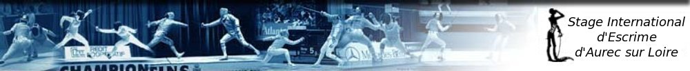 Stage International d'Escrime à Aurec sur Loire